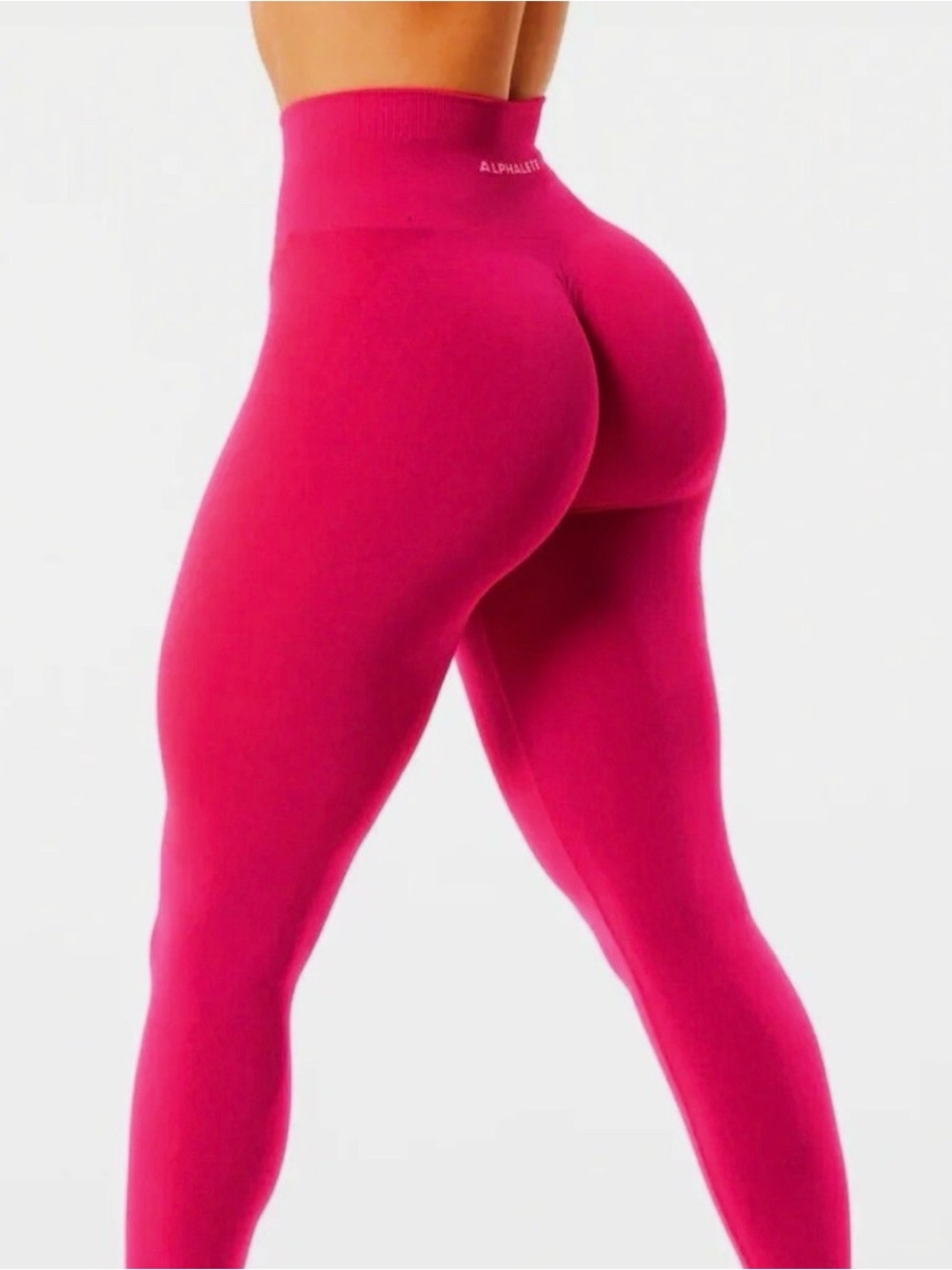 Alphalete amplify Seamless High-Waist Leggings - Fuchsia